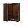 Corner Wardrobe Brown 130x87x169 cm - Space Saving Solution