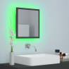 LED Bathroom Mirror Grey 40x8.5 cm - Modern & Stylish