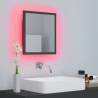 LED Bathroom Mirror Grey 40x8.5 cm - Modern & Stylish