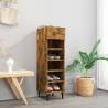 Shoe Cabinet Smoked Oak 30x35x105 cm Engineered Wood Colour smoked oak Quantity in Package 1 Number of Number of shelves 