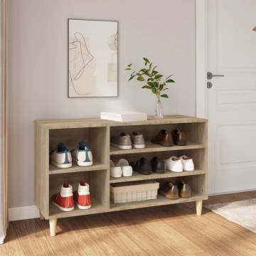 Shoe Cabinet Sonoma Oak - Stylish Storage Solution