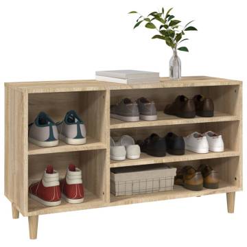 Shoe Cabinet Sonoma Oak - Stylish Storage Solution