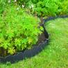 Nature Garden Border Edging 0.13x12m Black - Durable & Eco-friendly