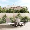 Garden Parasol with Wooden Pole Sand 300x300x273 cm Colour sand 