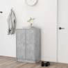 Shoe Cabinet Concrete Grey - Modern Design for Tidy Spaces