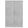 Shoe Cabinet Concrete Grey - Modern Design for Tidy Spaces