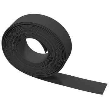 Durable Garden Edgings - 2 pcs Black 10m x 15cm PE