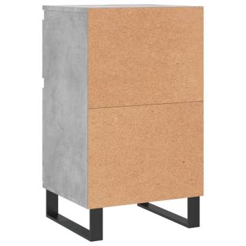 Stylish Concrete Grey Sideboard | 40x35x70 cm | HipoMarket