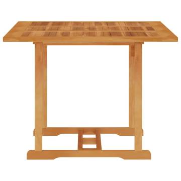 Garden Table 150x90x75 cm - Solid Teak Wood for Outdoors