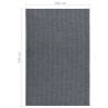 Dirt Trapper Carpet Runner 100x150 cm Grey | Hipomarket