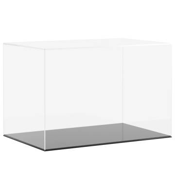 Acrylic Display Box 56x36x37 cm - Transparent & Durable