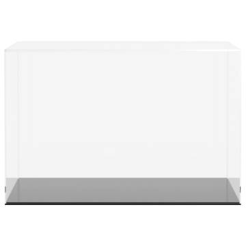 Acrylic Display Box 56x36x37 cm - Transparent & Durable