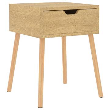 Bedside Cabinet Sonoma Oak 40x40x56 cm - Stylish & Durable