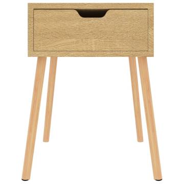 Bedside Cabinet Sonoma Oak 40x40x56 cm - Stylish & Durable