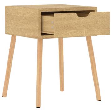 Bedside Cabinet Sonoma Oak 40x40x56 cm - Stylish & Durable