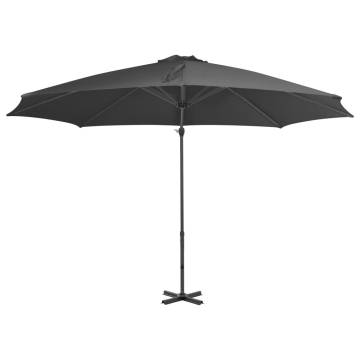 Cantilever Umbrella with Aluminium Pole - Anthracite 300 cm