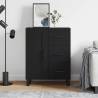 Sideboard Black 69.5x34x90 cm Engineered Wood Colour black Quantity in Package 1 