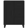 Trendy Black Sideboard - 69.5x34x90 cm | Hipomarket