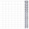 Garden Fence Galvanised Steel 50x1.25 m Silver Size 50 x 1.25 m Quantity in Package 1 Model 13 wires (2 mm) Mesh size 30 cm 