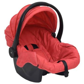 Baby Car Seat Red - Safe & Comfortable | Hipo Market