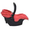 Baby Car Seat Red - Safe & Comfortable | Hipo Market