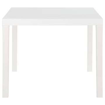 Garden Table 150x90x72 cm PP White - Stylish & Functional