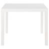 Garden Table 150x90x72 cm PP White - Stylish & Functional