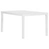 Garden Table 150x90x72 cm PP White - Stylish & Functional