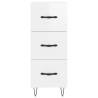 Highboard High Gloss White - Stylish & Durable Storage Solution