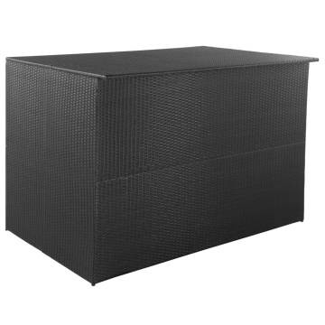 Garden Storage Box Black 150x100x100 cm | Durable & Stylish