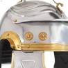 Roman Soldier Helmet Antique Replica | LARP Silver Steel