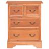 Chest of Drawers - Solid Mahogany Wood | Rustic Charm