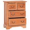 Chest of Drawers - Solid Mahogany Wood | Rustic Charm