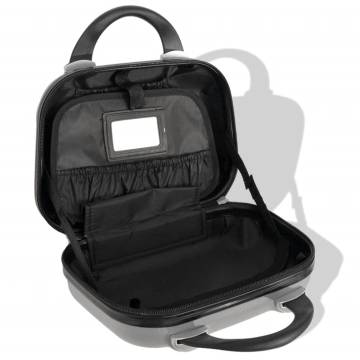 Four Piece Hardcase Trolley Set Silver - Stylish & Durable