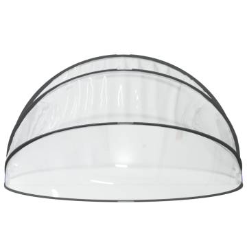 Pool Dome Round 406x203 cm PVC | Quality Pool Protection