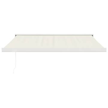 Retractable Awning Cream 3x2.5m - Durable & Stylish Canopy