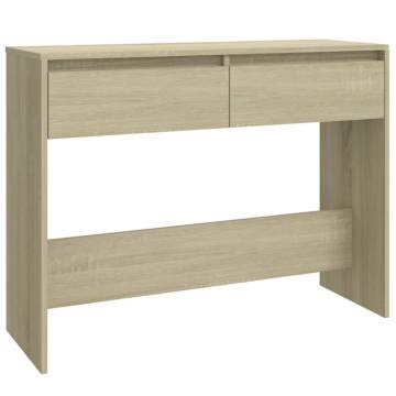 Sonoma Oak Console Table - Stylish & Functional Design