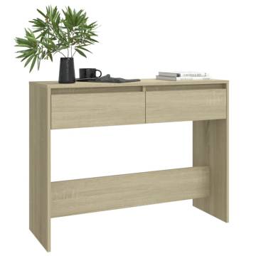 Sonoma Oak Console Table - Stylish & Functional Design