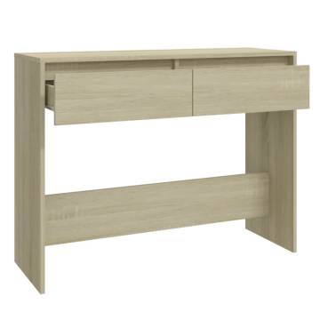 Sonoma Oak Console Table - Stylish & Functional Design