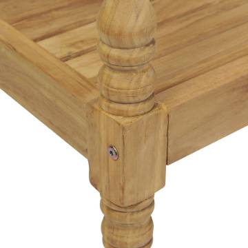 Elegant Batavia Bench 120 cm Teak for Your Garden & Patio