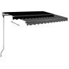 Freestanding Manual Retractable Awning 350x250 cm - Anthracite