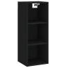 Stylish Highboard Black 34.5x32.5x180 cm | Hipomarket UK