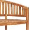 Banana Bench 151 cm - Solid Teak Wood Garden Furniture