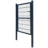 2D Fence Gate (Single) Anthracite Grey - 106 x 210 cm