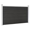 Garden Fence WPC 180x105 cm Grey - Durable & Stylish