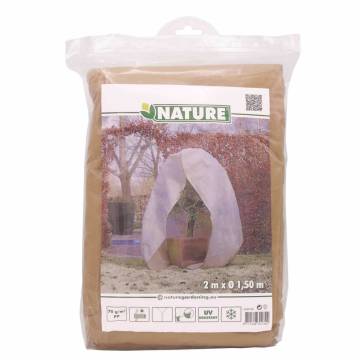 Nature Winter Fleece Cover with Zip - 70 g/sqm Beige