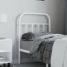 Metal Headboard White 75 cm Colour white Size 75 cm Quantity in Package 1 