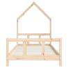 Kids Bed Frame 90x200 cm Solid Wood Pine - Fun & Functional