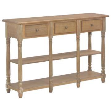 Elegant Engineered Wood Console Table | 110x30x76cm