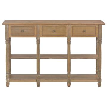 Elegant Engineered Wood Console Table | 110x30x76cm